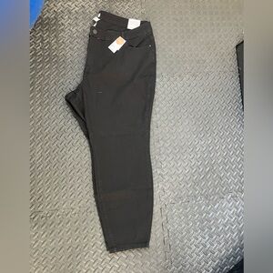 Lane Bryant Black Curvy Fit Skinny Jeans